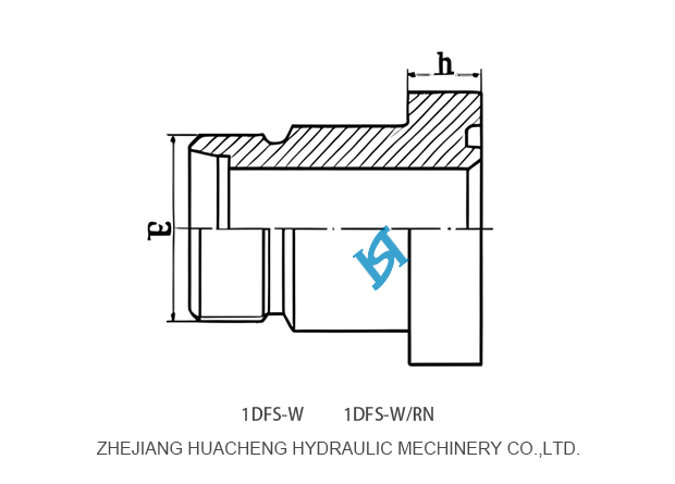 1DFS-W 1DFS-W/RN SAE FLANGE WITH HIGH PRESSURE SERIES ISO 6162